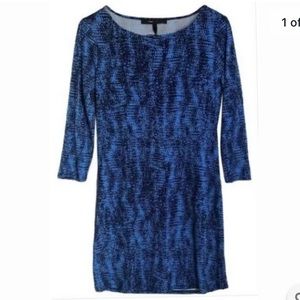 NWT Pacific Blue Combo Shift Dress